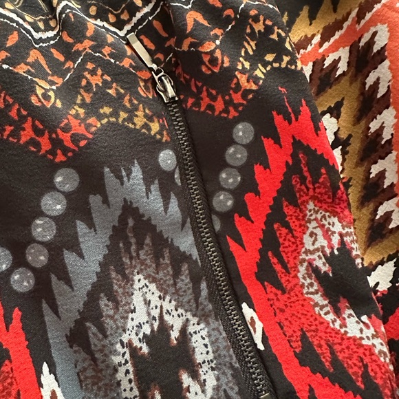 Ashley Stewart Multicolor Tribal Pants - Picture 8 of 8